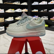 Nike air force 1 low white/blue WMNS