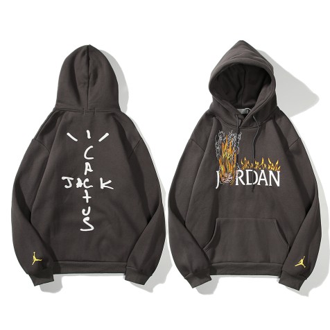 Jordan x Cactus Jack Hoodie | Coal Grey