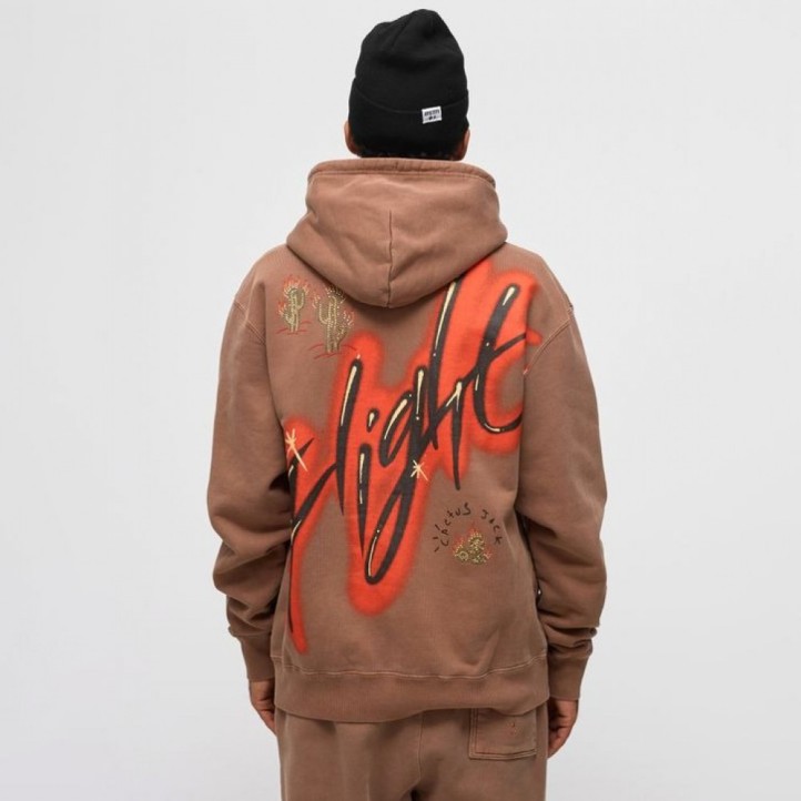 Nike Jordan x Travis Scott Hoodie | Archaeo Brown