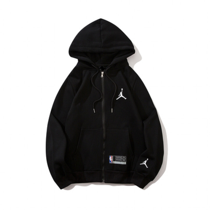 Air Jordan Zip-Up Hoodie | Black