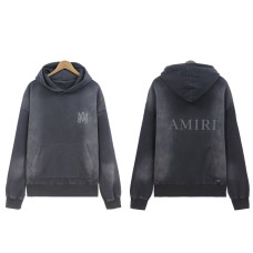 AMIRI Crystal Burst Hoodie | Washed Black