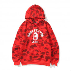 BAPE x Undefeated Hoodie | Red
