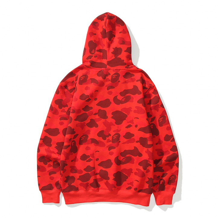 BAPE x Undefeated Hoodie | Red