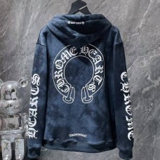 Chrome Hearts Clouds Pattern Tie-Dye Hoodie