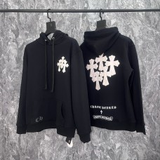 Chrome Hearts Multi Cross Hoodie | Black