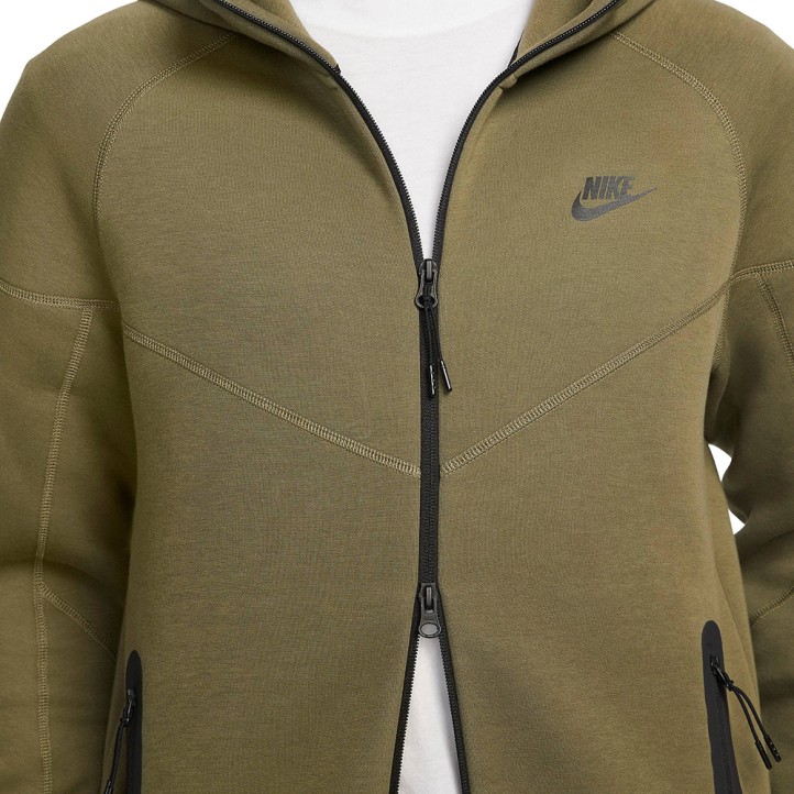 Nike Tech Fleece Full-Zip Hoodie "Olive" FB7921-222