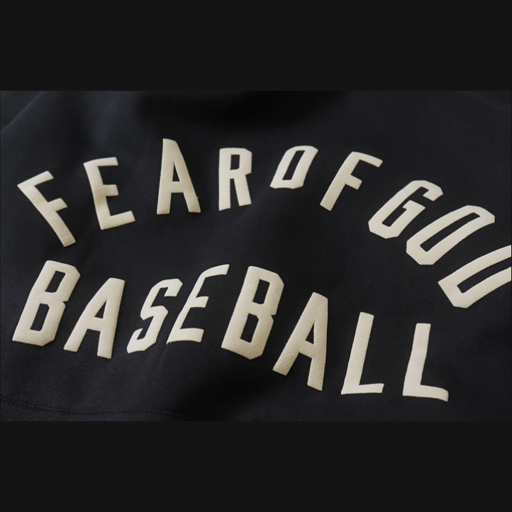 Fear Of God Baseball Hoodie | Black