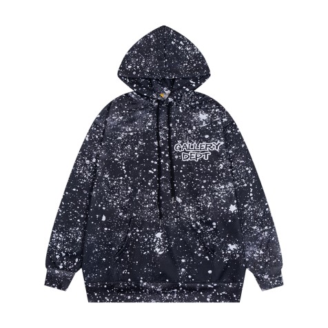 Gallery Dept. Cosmic Tie-Dye Hoodie | Black