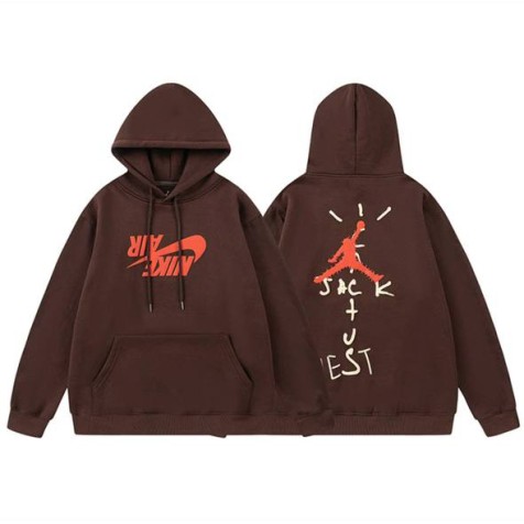 Nike Jordan x Travis Scott Cactus Jack Highest Hoodie | Brown