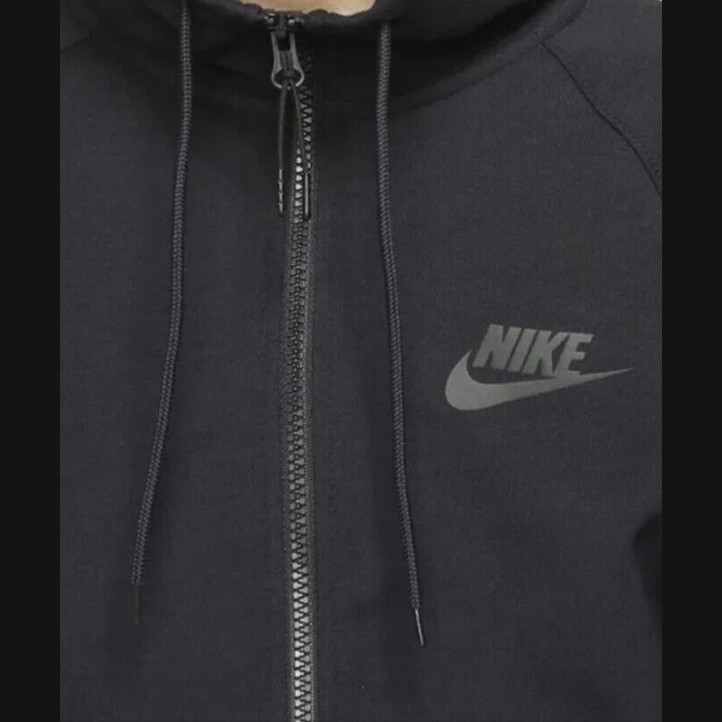 Nike Sportswear Full-Zip Hoodie "Black"