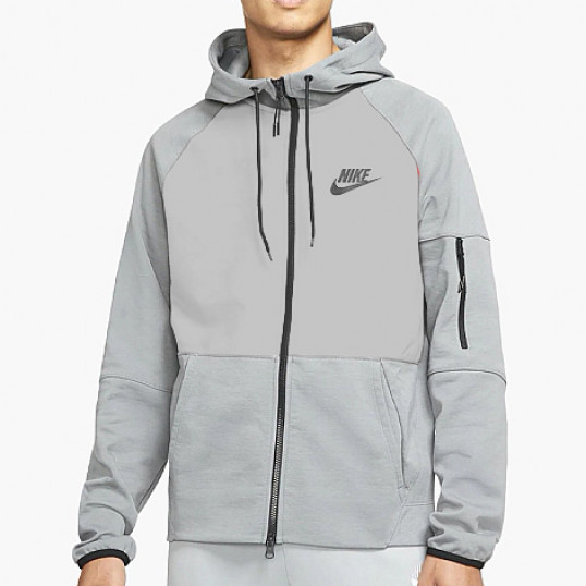 Nike Sportswear Full-Zip Hoodie "Grey"
