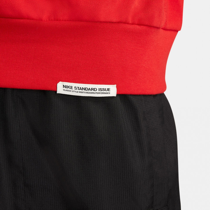 Nike Dri-Fit Standard Issue Hoodie "Red"
