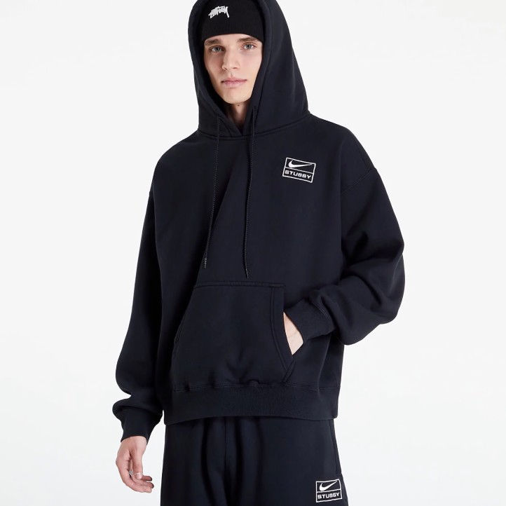 Nike x Stussy Hoodie "Black"