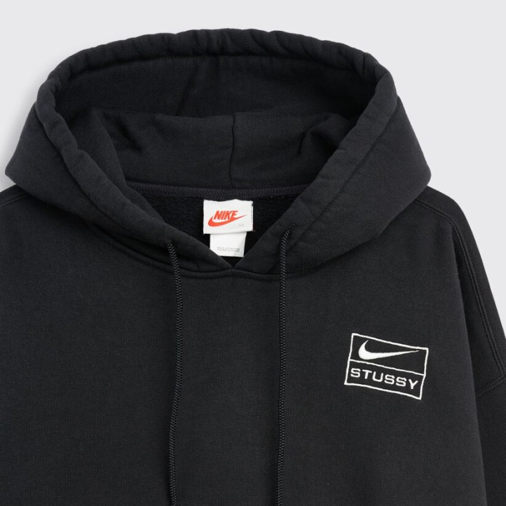 Nike x Stussy Hoodie "Black"