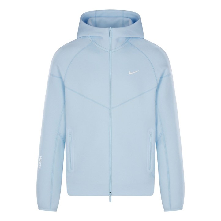 Drake NOCTA x Nike Tech Fleece Full-ZIp Hoodie "Blue"