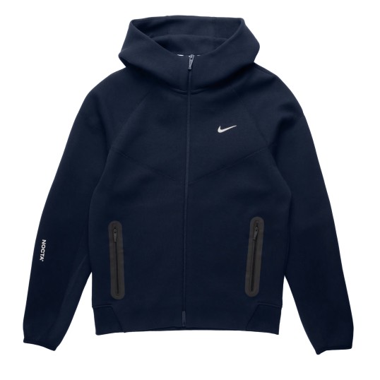 Drake NOCTA x Nike Tech Fleece Full-Zip Hoodie "Navy"