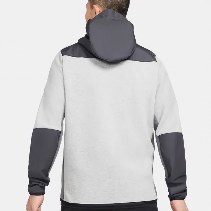 Nike NSW Tech Fleece Woven Hoodie "Grey/Black"