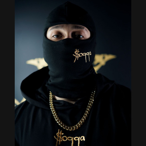 Massa Merch "Soqqa" Hoodie | Black/Gold