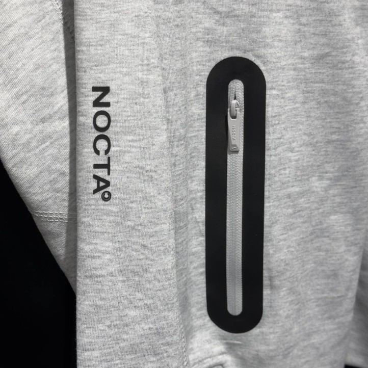 Drake NOCTA x Nike Tech Fleece Full-Zip Hoodie "Grey"