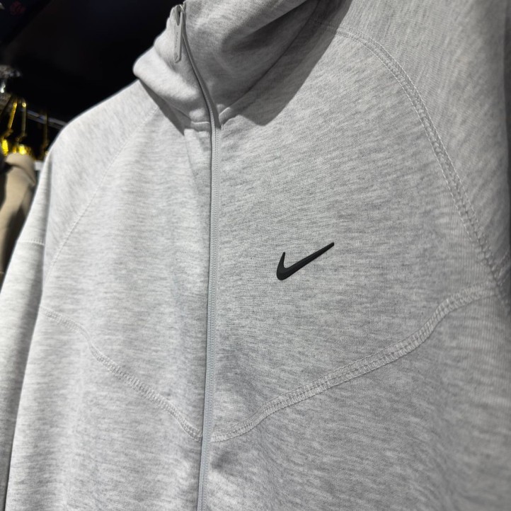 Drake NOCTA x Nike Tech Fleece Full-Zip Hoodie "Grey"