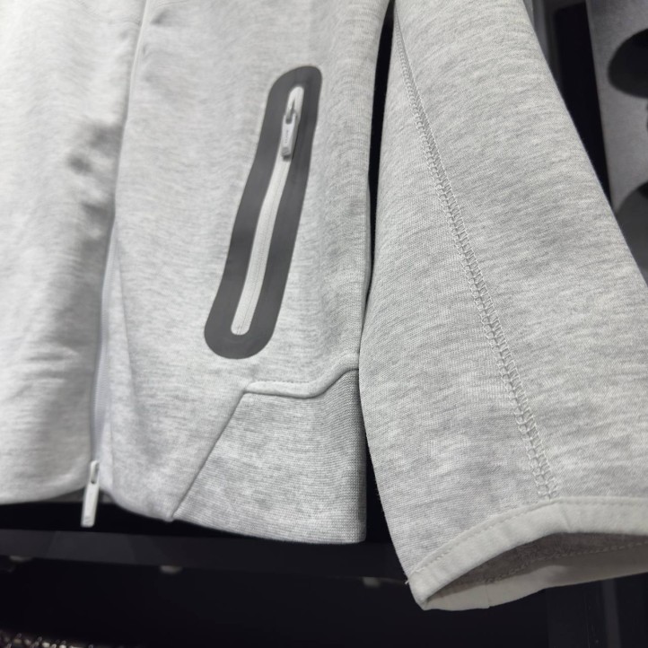 Drake NOCTA x Nike Tech Fleece Full-Zip Hoodie "Grey"