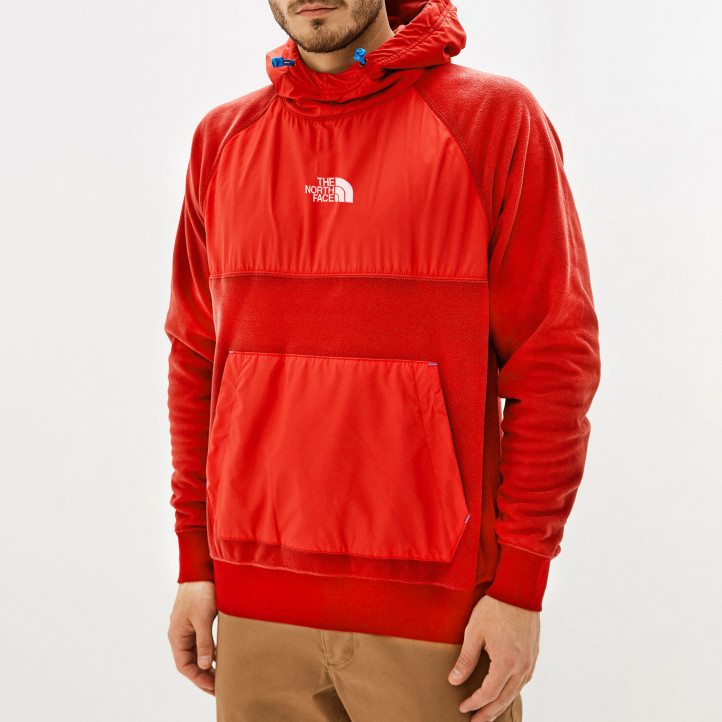 The North Face Polar Fleece Popover Hoodie | Red