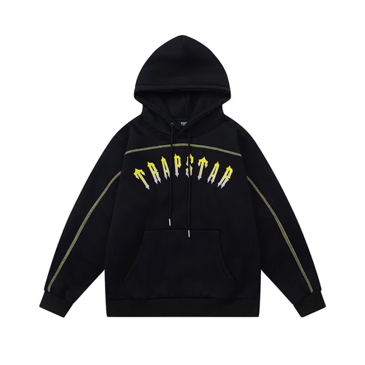 Trapstar x Central Cee Hoodie "Black/Yellow"