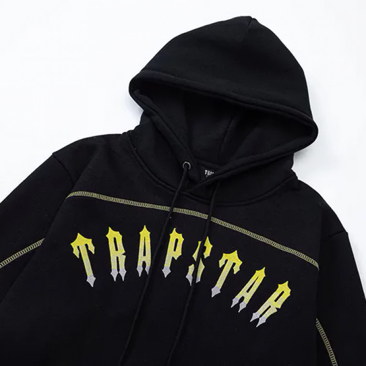 Trapstar x Central Cee Hoodie "Black/Yellow"