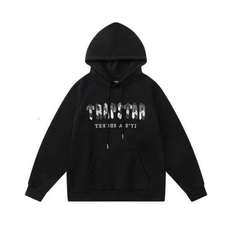 Trapstar Chenille Decoded Hoodie "Snow Camo"