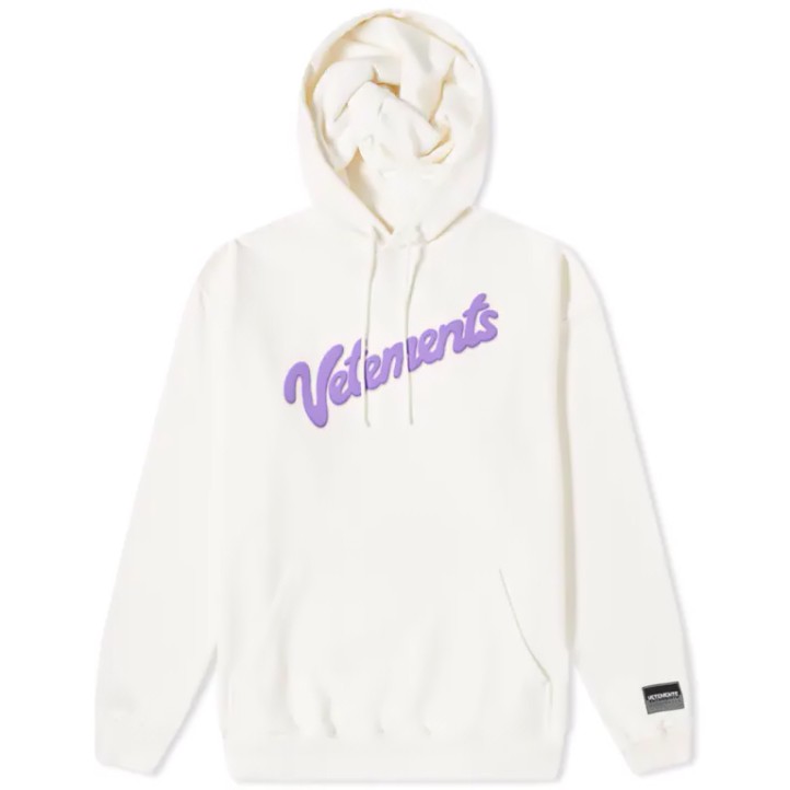 Vetements Sweet Logo Hoodie "White"