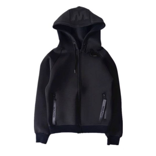 Alexander Wang Zip Hoodie | Black