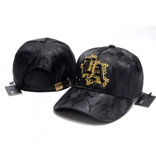 LA Royal Cap | Black-Camo/Gold