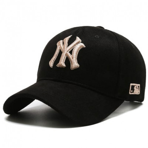 New York Yankees NY Corduroy Cap | Black