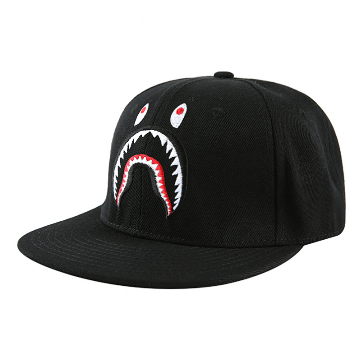 Bape Shark Snapback | Black