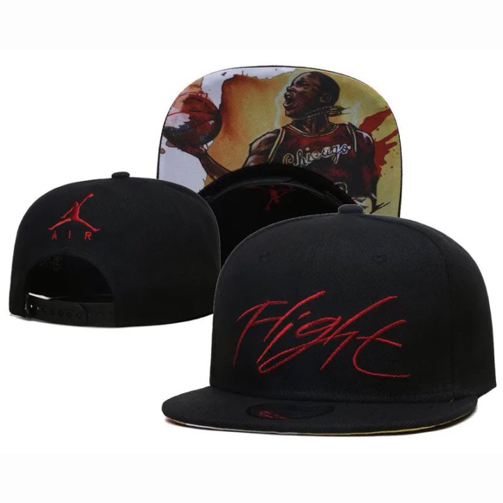 Jordan Flight Snapback "Black"