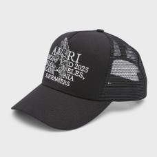 Amiri Pegasus Trucker Cap "Black"