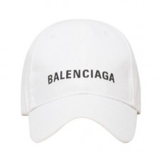 Balenciaga Cap | White