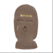 Born To Die Balaclava Mask "Brown"