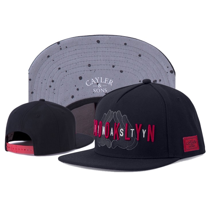 Cayler & Sons Snapback Brooklyn Dynasty | Black-Burgundy 