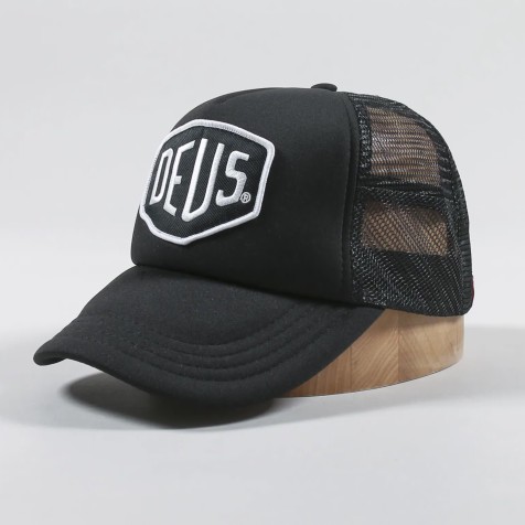 Deus ex Machina Trucker Cap Baylands | Black/White