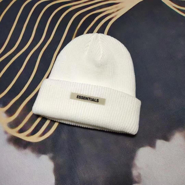 Fear Of God Essentials Winter Hat | White