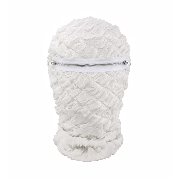 Hendrix Paris Zipper Balaclava Mask | White