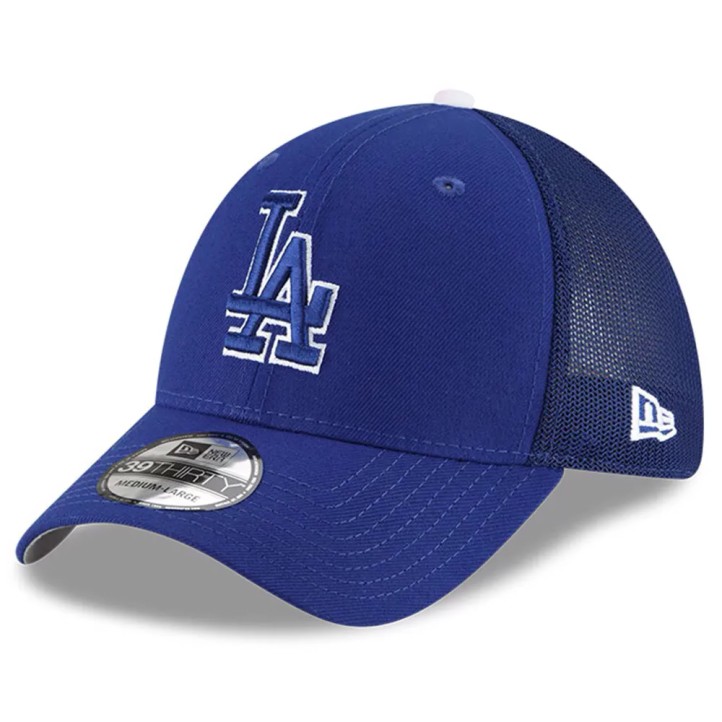 New Era LA Los Angeles Trucker Cap "Royal Blue"