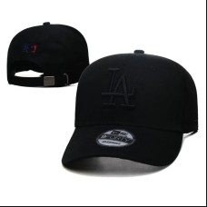 New Era LA Los Angeles Cap "Triple Black"