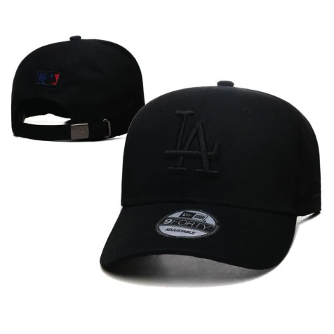 New Era LA Los Angeles Cap "Triple Black"