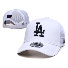 New Era LA Los Angeles Trucker Cap "White"