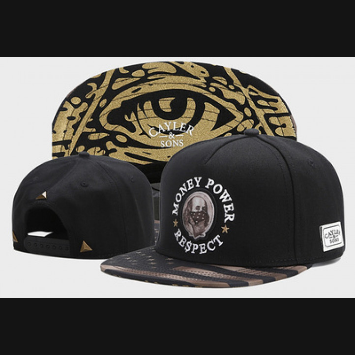 Cayler & Sons Snapback Money Power Resect