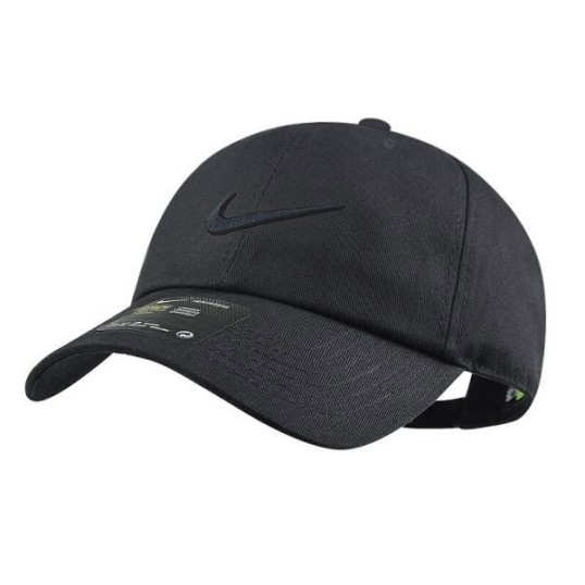 Nike Swoosh Logo Cap | Triple Black