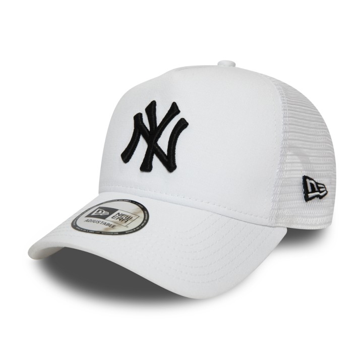 New Era NY New York Trucker Cap "White"