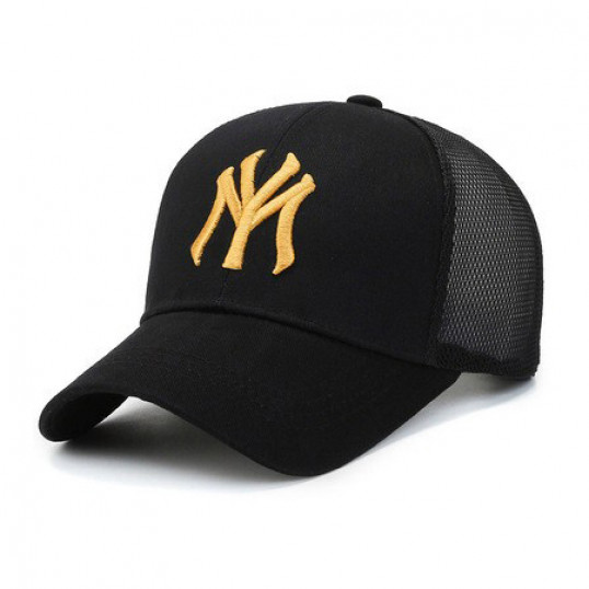 NY Summer Cap | Black-Yellow
